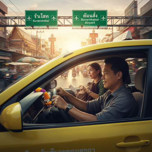 Selamat dari Maut Penerbangan: Kisah Sopir Taksi Lokal Pahlawan di Bandara Internasional Bangkok